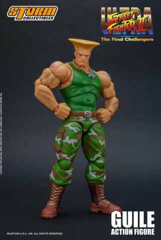 Ultra Street Fighter Ii The Final Challengers Guile Storm Collectibles Japan (c)