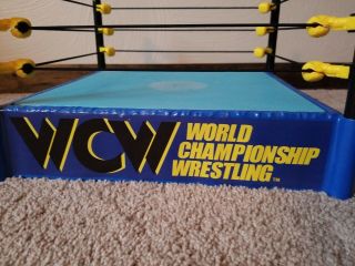 WWE elite HALL OF FAME Retro WCW RING Playset for wrestling figures 2