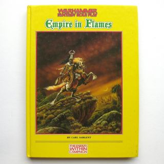 Empire In Flames Warhammer Fantasy Role Play Book By Carl Sargent Games Workshop