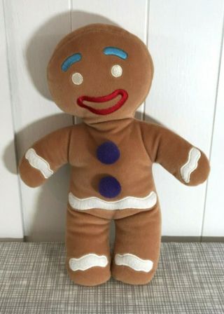 Shrek Movie Gingy Gingerbread Man Doll Plush 12 " Tall