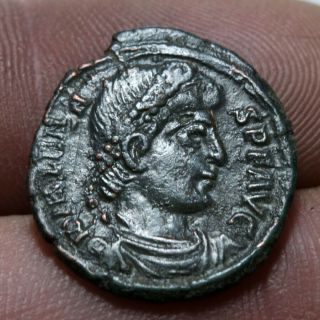 Roman Coin Ae Eastern Empire Valens 364 - 378 Ad Aquileia Cloria Romanorvm