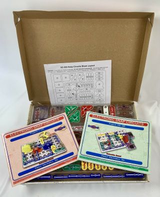 Snap Circuits Sc - 300 Electronics Discovery Kit Complete