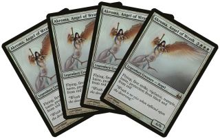 Akroma,  Angel Of Wrath Foil [4x X4] Divine Vs.  Demonic Nm - M Cards Abugames