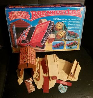 Vtg 1981 Knickerbockers Dukes Of Hazzard Barnbusters 3387 Barn Ramp Box No Car