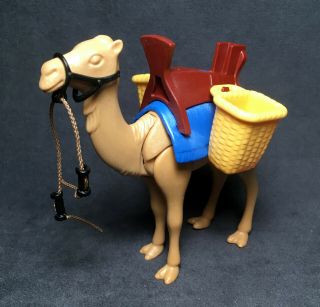 Playmobil 6203 Camel With Accessories Blue Blanket Desert Egyptian Nativity