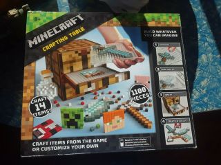 Mattel Minecraft Crafting Table Complete 100