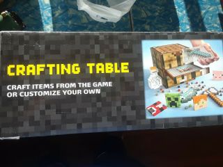 MATTEL MINECRAFT CRAFTING TABLE COMPLETE 100 3