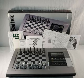 Saitek Kasparov Cougar Electronic Chess Computer Euc