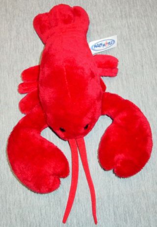 Plush Lobster 10 " Stuffed Toy Mary Meyer L.  L.  Bean