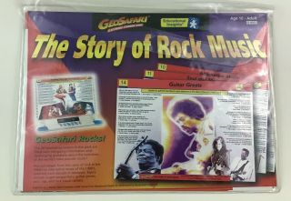 Geosafari The Story Of Rock Music Cards Learning Ei - 9051 Vintage 1996 Complete