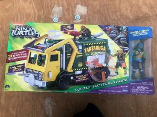 Teenage Mutant Ninja Turtles Out Of The Shadows Tactical Truck Exclusive Leo