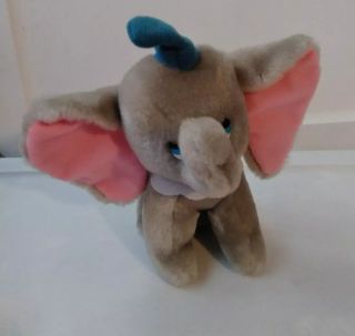 Dumbo Walt Disney Productions Dumbo The Flying Elephant Vintage Plush Stuffed