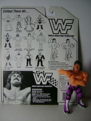 Wwf Hasbro - Ravishing Rick Rude Action Figure - 1990 - Series 1