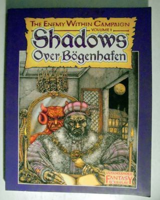 Warhammer The Enemy Within Campaign Shadows Over Bogenhafen Book Games Workshop