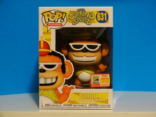 Funko Pop The Banana Splits Bingo 631 Sdcc 1/4000 Ltd Ed,  P/prot