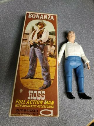 U4 Old Stock Hoss Cartwright Box Bonanza Action Man American Character 10,