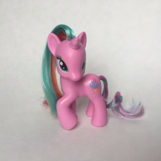 My Little Pony Mlp G4 Sweetie Swirl Brushable Figure Glitter Cutie Mark