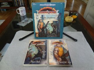 1992 Tsr Ad&d 2nd Ed Dsq2 Dark Sun Arcane Shadows Box Set 2410 Adventure Nm,