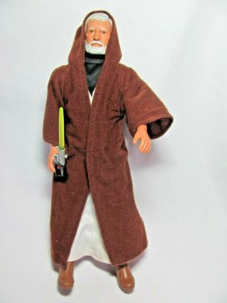 Vintage 1978 Kenner Ben Obi Wan Kenobi Star Wars 12 " Action Figure W Light Saber
