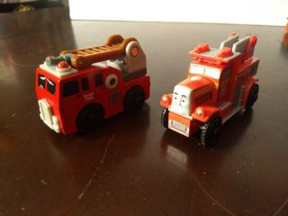 2 Flynn Thomas The Train & Friends Wooden Fire Rescue And Hook And Ladder Soder