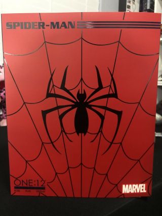 Mezco Toyz One:12 Collective Marvel Spider - Man Classic Suit,  Spidey Sense Us