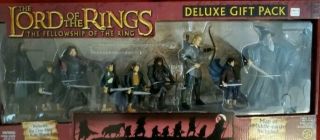Lotr The Fellowship Of The Rings  Deluxe Gift Pack 2003 Toy Biz