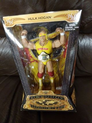 Hulk Hogan 2014 Wwe Mattel Elite " Defining Moments " Wrestling Figure