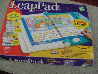 Leap Frog Leappad Plus Writing Electronic Learning System With 5 Book & Cassette