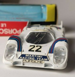 Solido 198,  1/43 Porsche 917k Le - Mans 1971 22,  Martini Racing,  Box