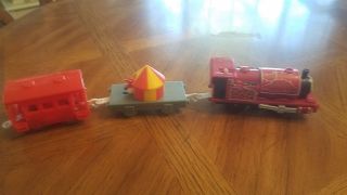Thomas & Friends Skarloey & Clown Car Trackmaster Motorized Train
