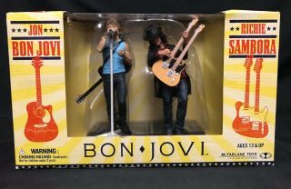 2007,  Mcfarlane Toys,  Jon Bon Jovi And Richie Sambora Figures,