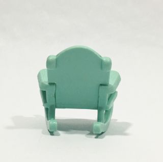 Fisher Price Dollhouse Rocking Chair Vintage Loving Family Baby Nursery Chair 3