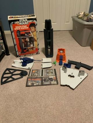 Vintage 1978 Star Wars Death Star Space Station Playset w/ Box (Not Complete) 2