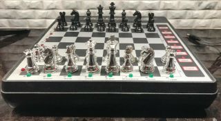 Excellence Chess Set Vintage Electronic Game Fidelity International Model 6092