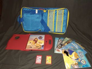 Poingo Story Reader With Books,  Cartridges And Backpack Carrying Case