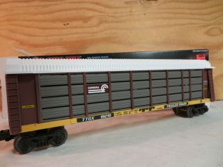 Lionel Train Cr Conrail Railroad Screened Auto Carrier Car W/box 6 - 16215