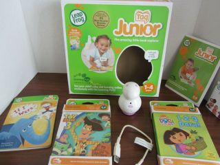 Leapfrog : Tag Junior Reader With 3 Books As Pictured