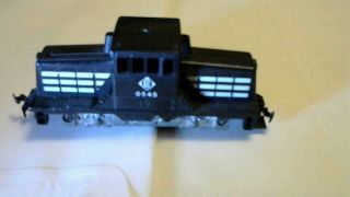 Vintage Lionel Ho Engine Erie Switcher 0545 Black With White Stripes