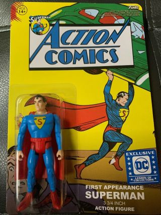 Funko Dc Legion Of Collectors Action Comics First Appearance Superman 3 3/4 "
