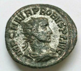 Probus Ae Antoninianus 3.  92gr;21mm.  Siscia,  278 Ad.  Imp C M Avr Probvs P F