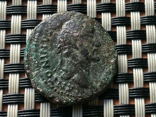 Roman Empire - Bronze Coin Of Antoninus Pius 138 - 161 Ad Ae As Ancien Roman Coin