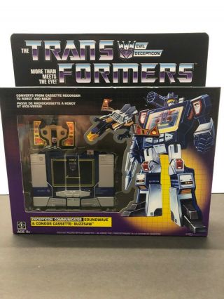 Transformers Soundwave And Condor Action Figure Reissue With Ravage And Rumble