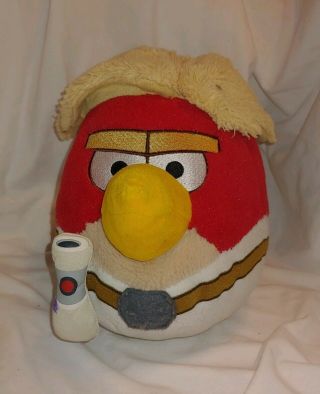 8 " Angry Birds Star Wars Luke Skywalker Stuffed Plush Toy Red Bird