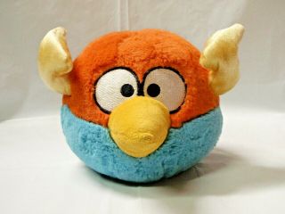 Angry Birds 5 " Orange/blue Space Lightning Plush No Sound
