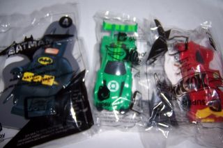Lego Batman Tin Case 4,  Flash,  Green Lantern,  Heroes Mcdonald 