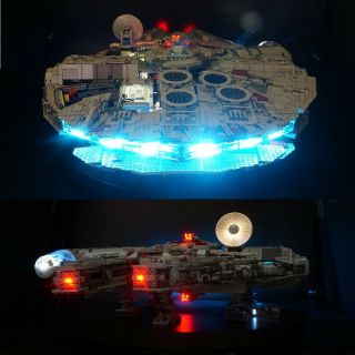 Led Usb Light Kit For Lego 75192 Star War Falcon Millennium Advanced Version Set