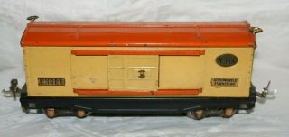 Pre War Lionel 814 Cream & Orange Automobile Furniture Car - Ex