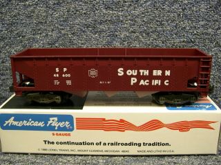 6 - 48600 American Flyer Southern Pacific Tripple Hopper