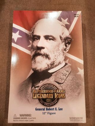 1/6 Sideshow Brotherhood Of Arms Civil War Confederate Gen.  Robert E.  Lee