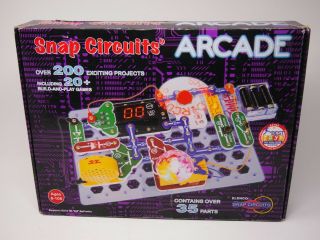 Elenco Snap Circuits Arcade Model Sca - 200 100 Complete